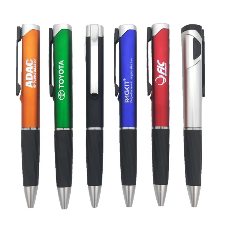 Laser Neon Flashing lights Logo promotion pens LED light bulk