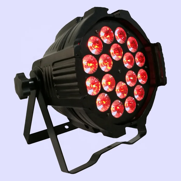 18pcs 15Watt 18x15W 18*15W 18W 12W 18x15Watt Pro Stage DMX Tough Par64 Profile Spotlight 18x12 RGBWA 5IN1 LED Par Light