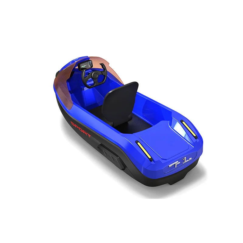 2024 Ocean Mini Jet Ski 15000W Powered 60Km/h Speed Small Boat Family Holiday Entertainment Go Skating Electric