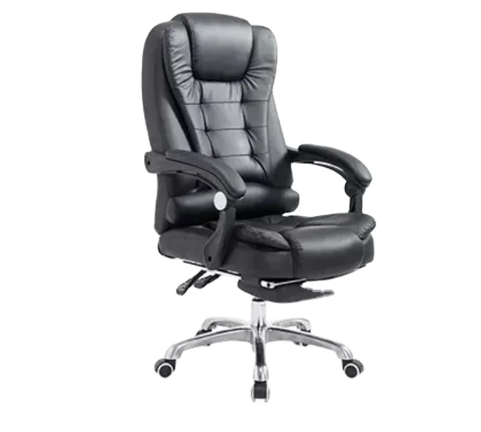 wholesale luxury office table and chairs white support computer revolving office chairs with footrest