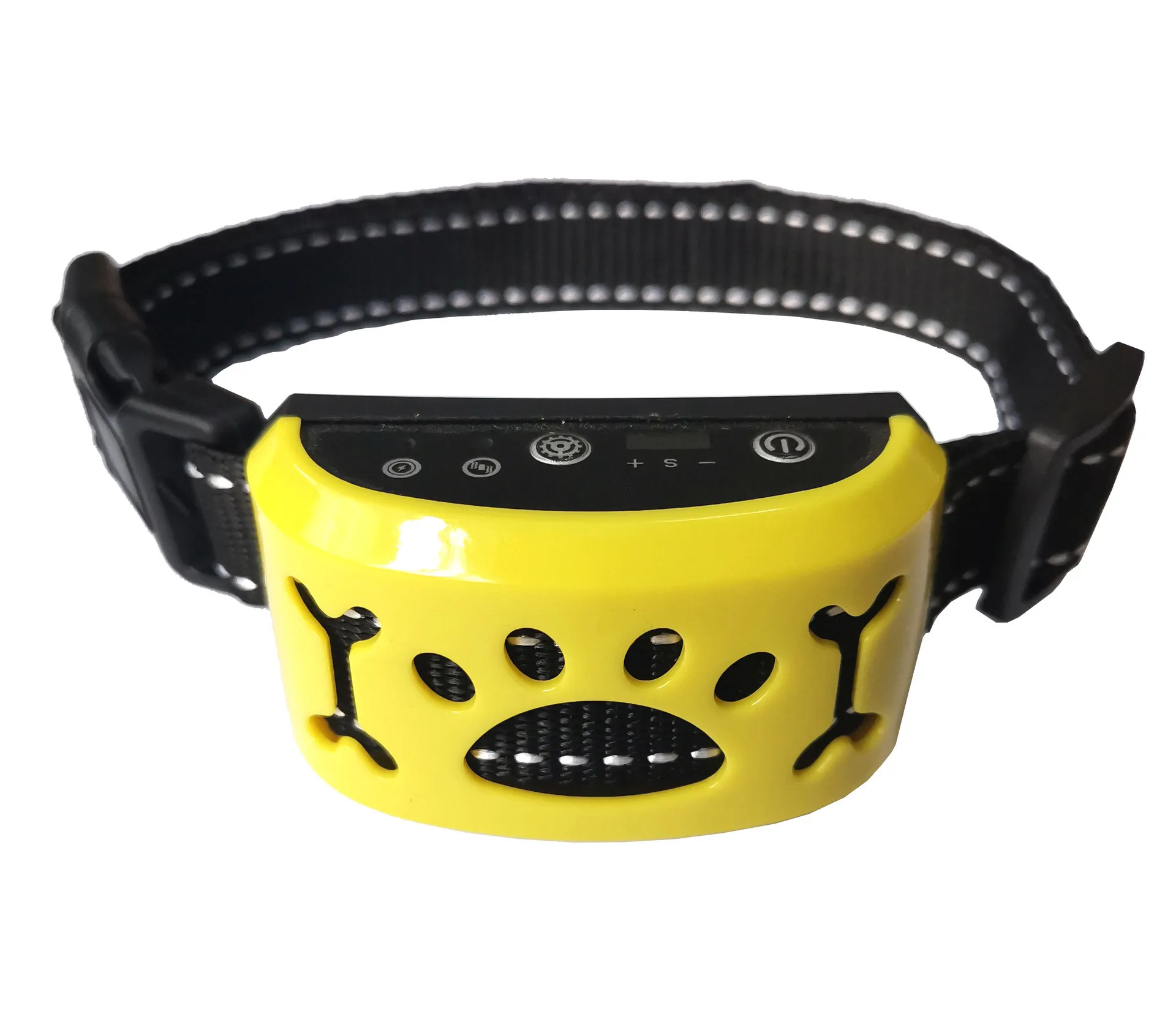 New Automatic Adjustable Vibration Beep Dog Bark Collar Waterproof Rechargeable Anti Barking Collar Dog Training Collar