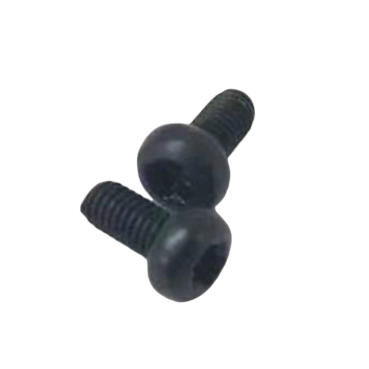 Stainless Steel Oxide Button Head Thumb Screws Black Security Screws Torx