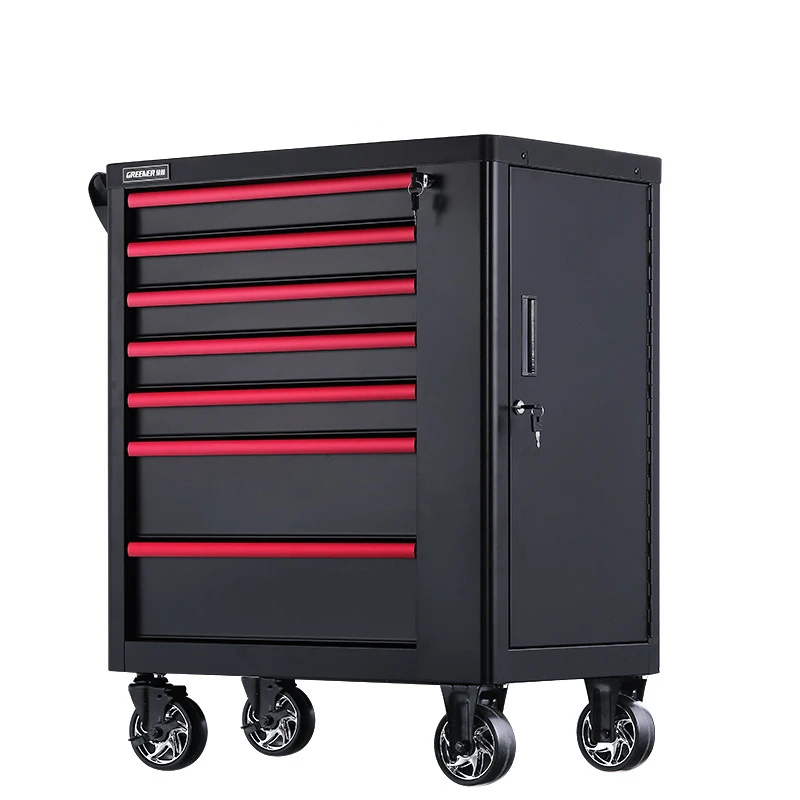 Lvlin Heavy-Duty Multifunctional Auto Repair Toolbox for Car Room Tool Cabinet Storage Quality Vehicle Repair Hardware Cart