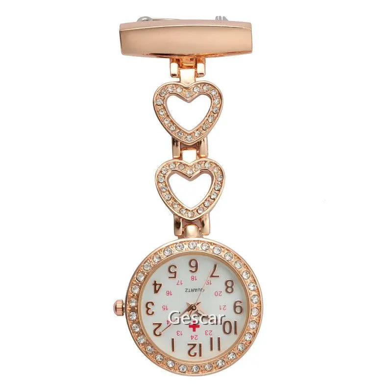 
New Arrivals Nurse Watch Pendant Watch High Quality Metal Block Watch For Nurse With Arabic Numerals Nurse 