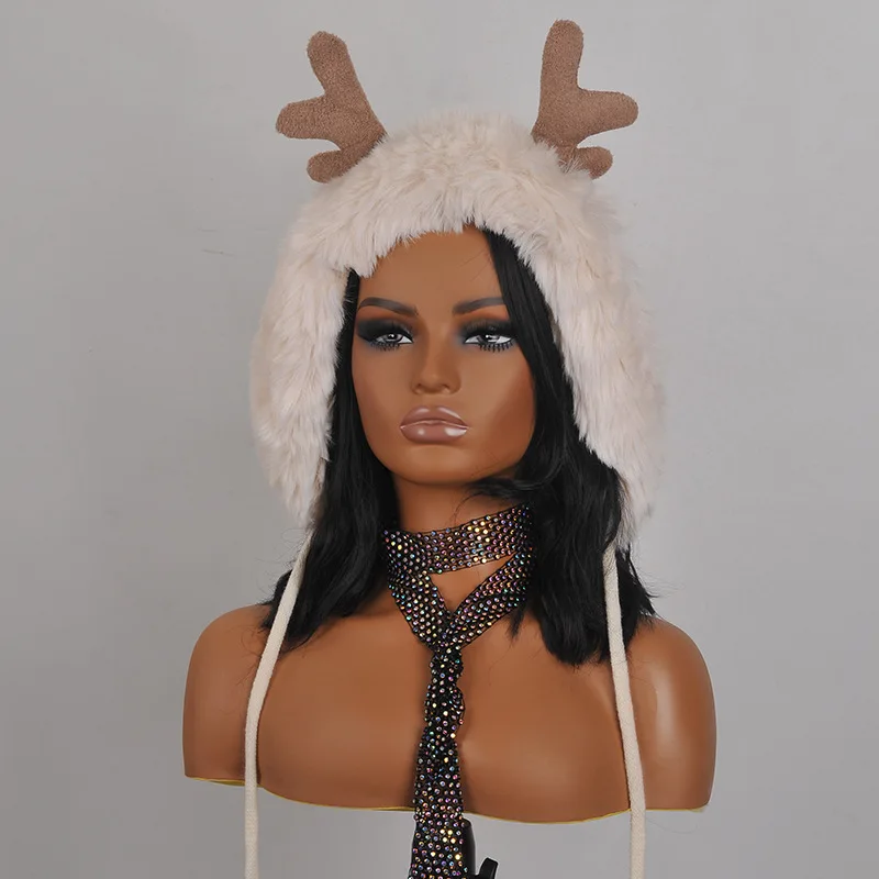 Factory Price PVC Mannequin Head ForJewelry Wig Display Makeup Face Realistic Female Mannequin Head With Shoulders