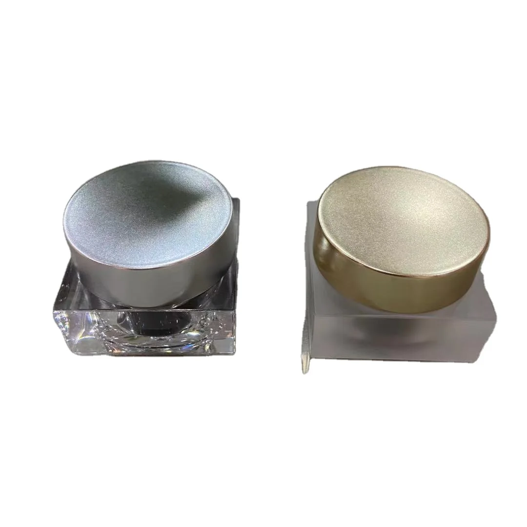 5g acrylic gel gel container square plastic nail polish cosmetics cream empty jar