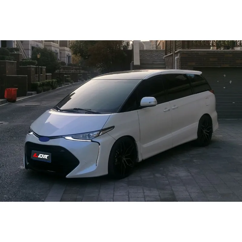 Factory straight hair body kit for Toyota previa after 2006 with headlamp assembly