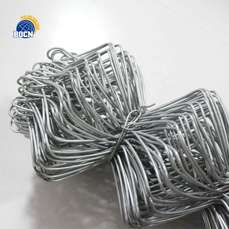 BOCN netting fence 9 Gauge Galvanized Wire 8ft Chain Link Fence Barbed Wire Extension Arms