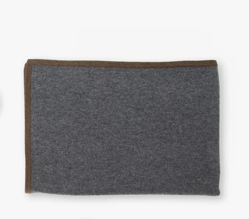 knitting 100% Cashmere Travel Sets  Blanket Pillow Case and EyeMask Set