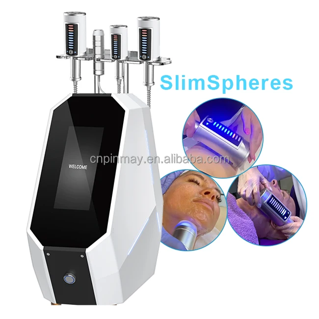 Effective 4 Handles Cellulite Reduction Inner Ball Beatylizer 8D Endo Roller Massage Body Contouring Machine