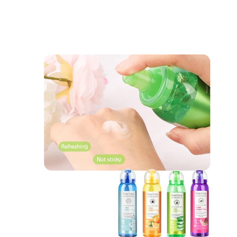 Wholesale pretty cowry  Green Tea Toner Water Balancing Skincare Products Herbal aloe skin water