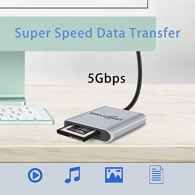 3 In 1 Sd Tf Cf Usb 3.0 Xqd Memory Card Reader