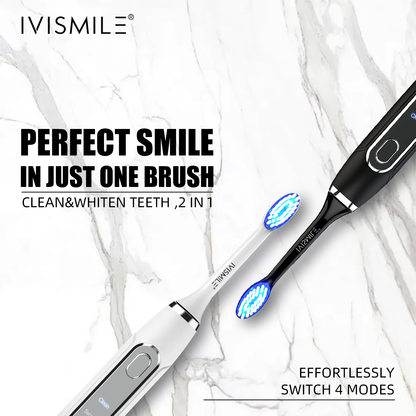 IPX7 OEM Rechargeable Sonic Electric Toothbrush 30 Days Battery Life Rechargeable Electric Sonic Toothbrush