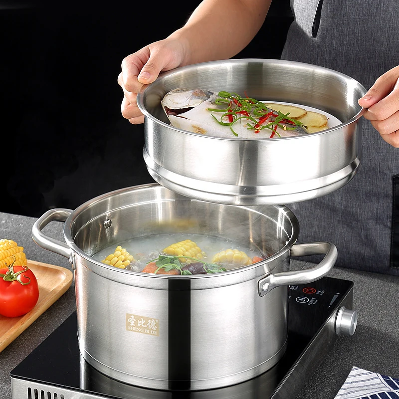 Набор стаканов из нержавеющей стали Amazon 18/10 для любых поверхностей 3 кварты стеклянная крышка с вентиляционными