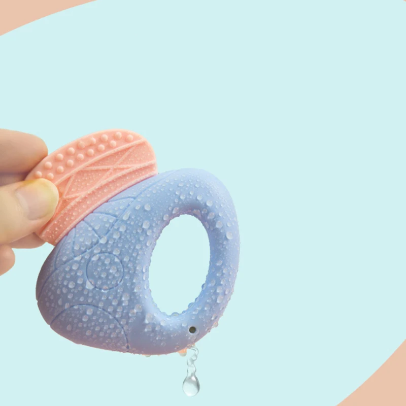 BPA Free Silicone Baby Teether Teething Accessories Toy for Babies