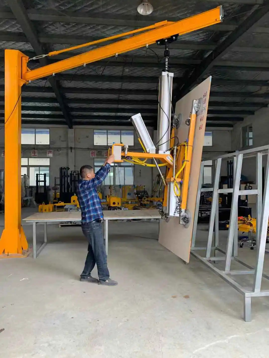Glass Vacuum Lifter, pneumatic glass suction cup