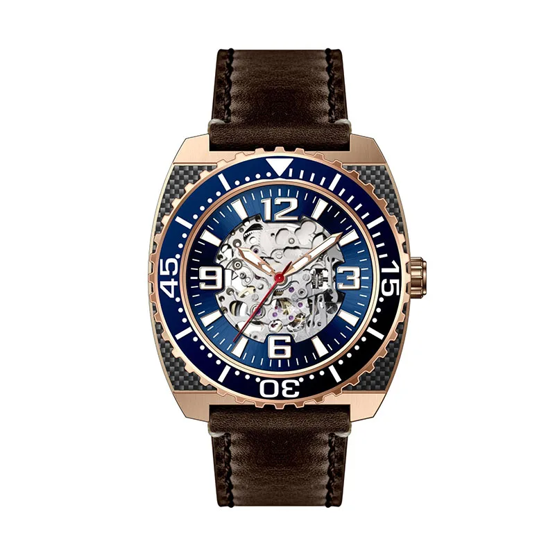 High Quality sports multifunctional 5ATM waterproof luxury automatic mechanical watch for men