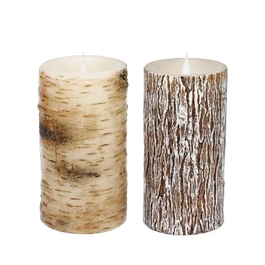 Wholesale home decoration flameless moving wick led candle