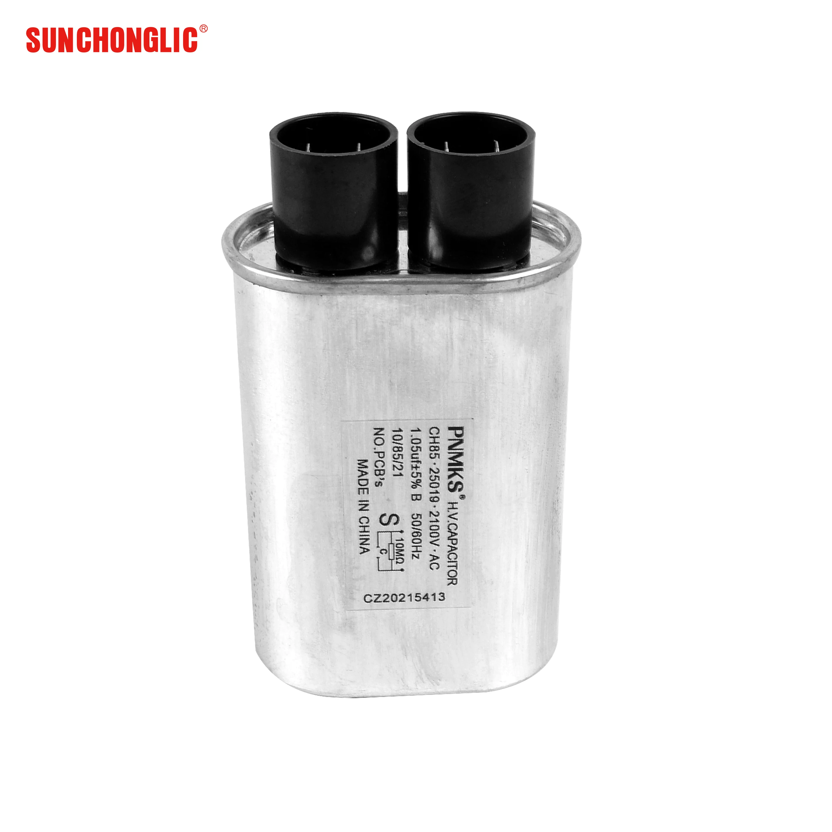 Sunchonglic 50/60hz microwave capacitor  2100v ac 1.05 uf microwave oven capacitor for sale