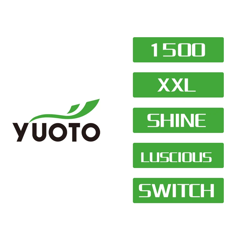 
YUOTO original factory wholesale genuine series YUOTO XXL SWTICH luscious 