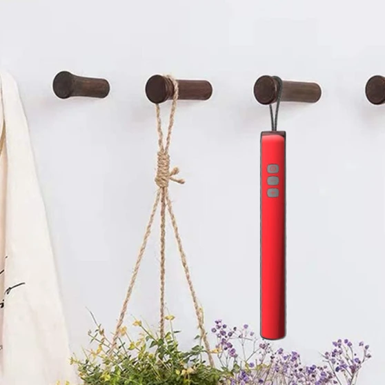 New unisex LED display portable travel business USB rechargeable wireless ceramic coating plate hair straightener brush