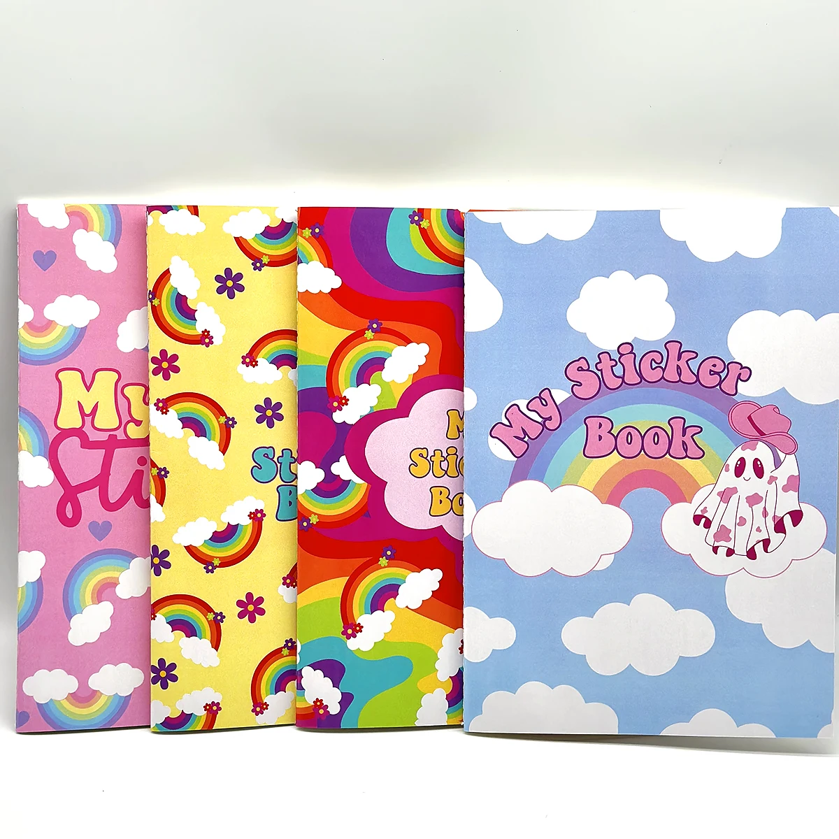 Custom A5 High Quality Kawaii Design Scrapbook children coloring book with stickers book