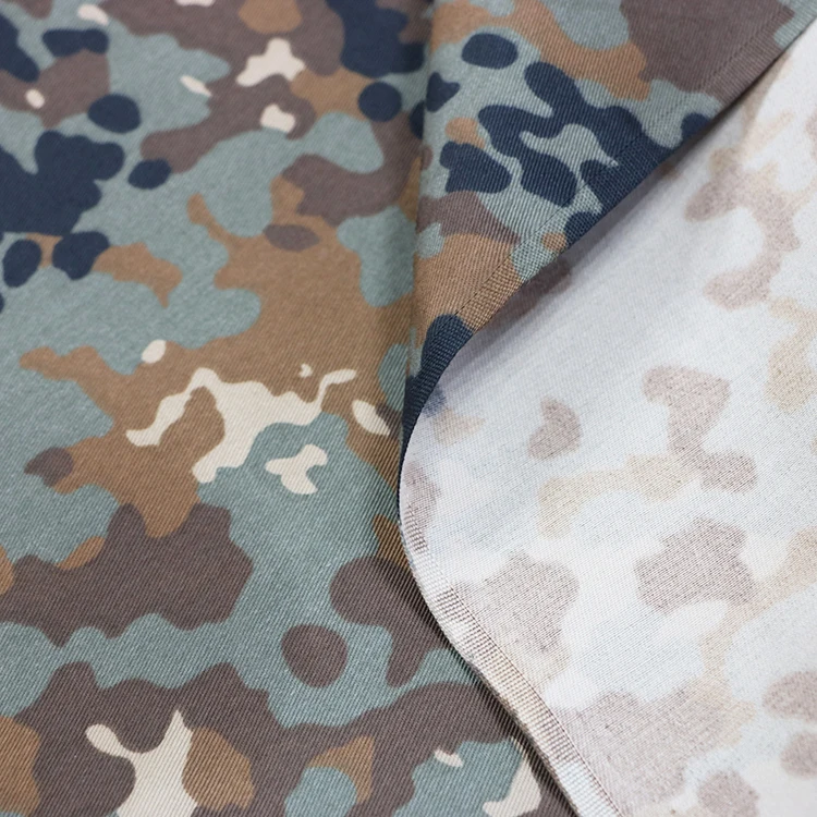 Flecktarn Fabric Camouflage Uniform Fabrics For Germany BT-118