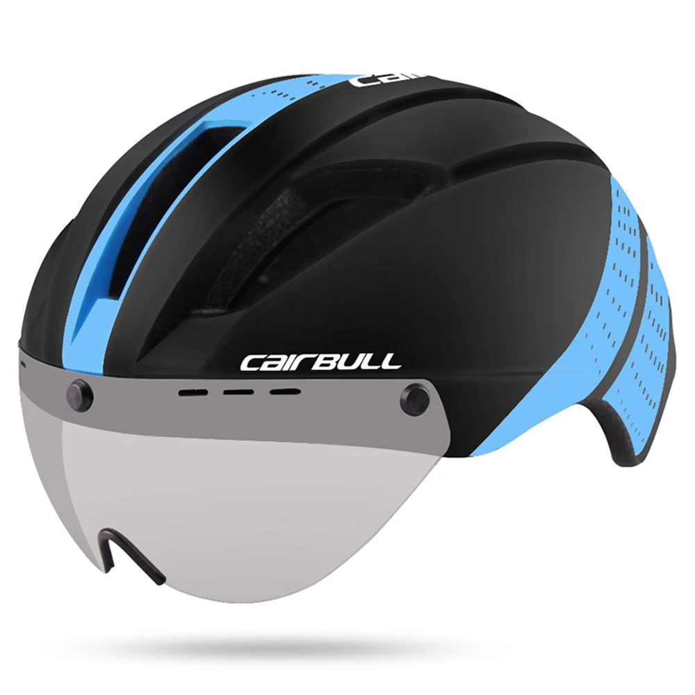CAIRBULL 2021 VANISTAR OEM Adults TT Bike Helmet with Shield Visor Lens Road Bicycle Helmet cycle helmet