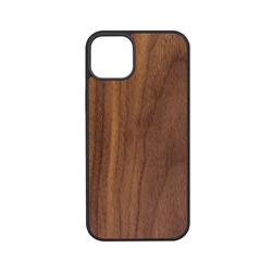 Carcasa De Telefono TPU PC Hard Back Cover Laser Designs Logo Bamboo Wooden Case For iPhone 14  Pro Max Case Wood Phone Case