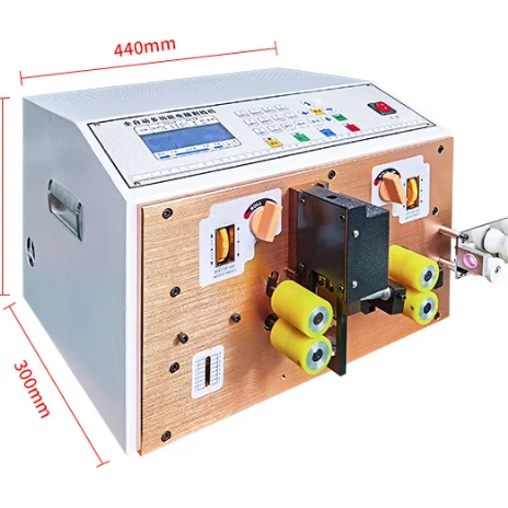 Door to door service ,usb data cable making machine, wire cutting and stripping machine