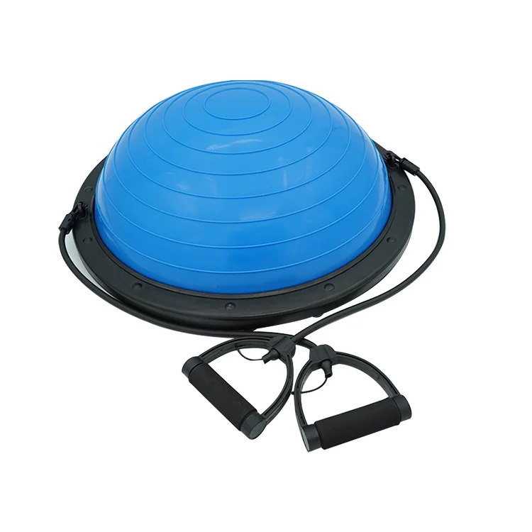 High Quality Customized 46cm Pvc Yoga Exercise Ball Yoga Wave Speed Balance Ball For Core Exercise Training
