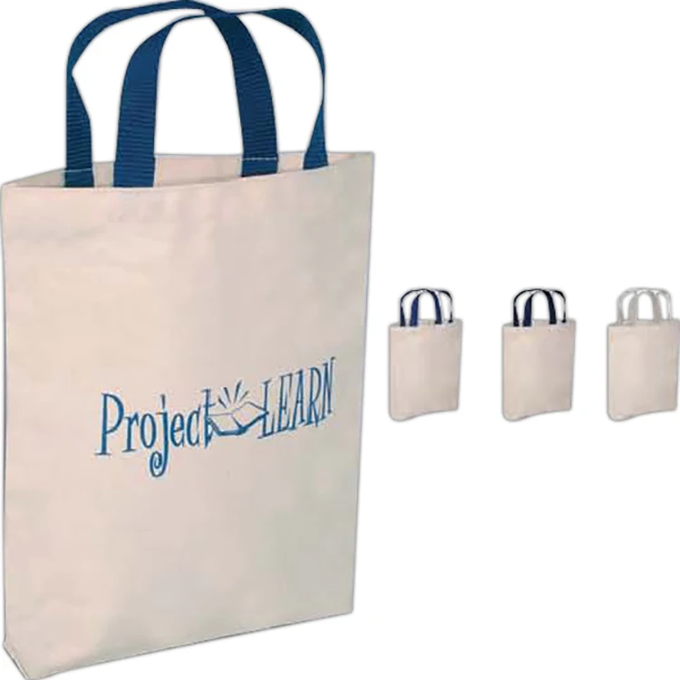 Hot Sale Biodegradable Computer Top Handle Tote Bag 100% Cotton