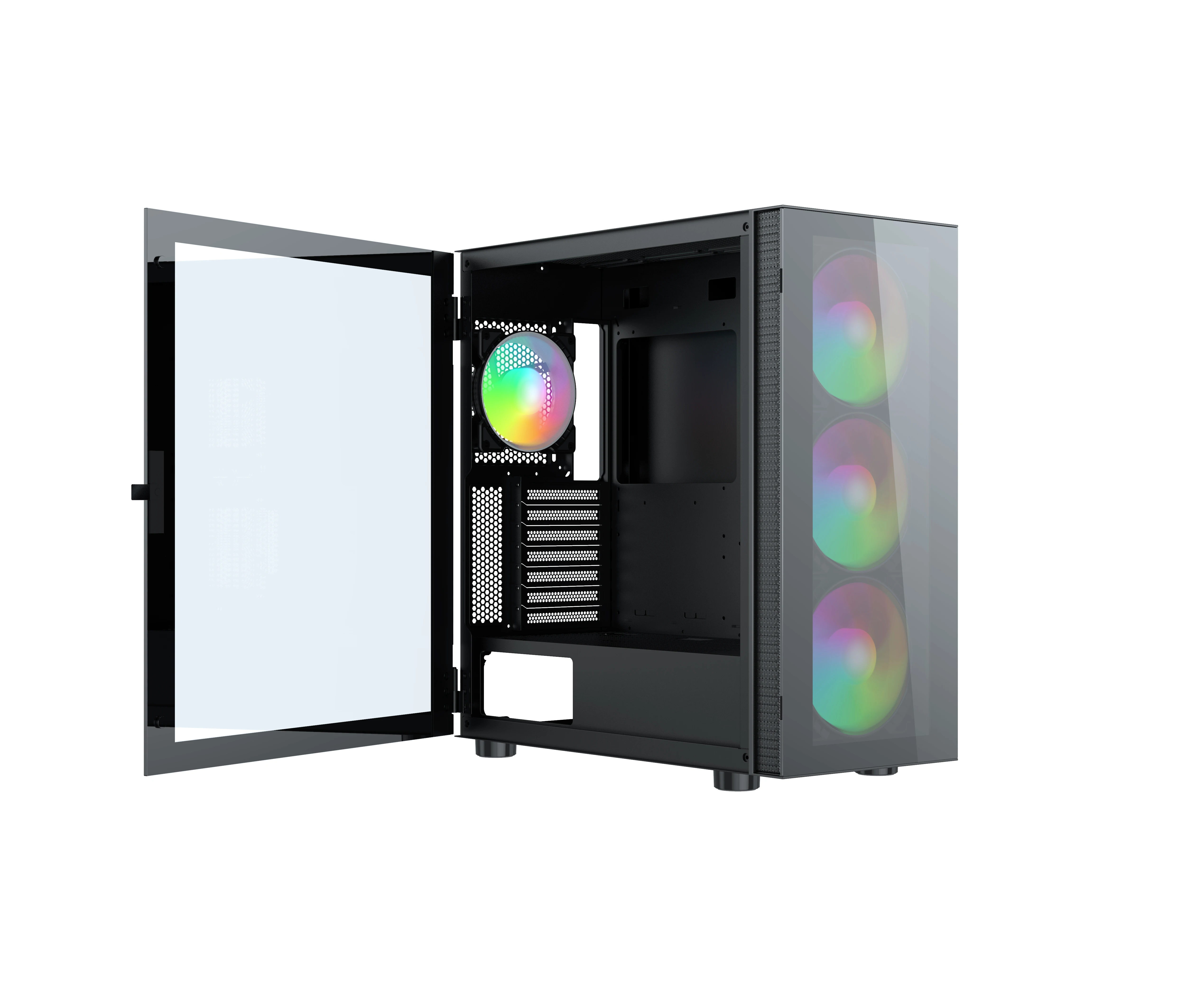 2023 Tecnomall New PC Case 21601 for gamer gaming case high quality special design computer case gaming