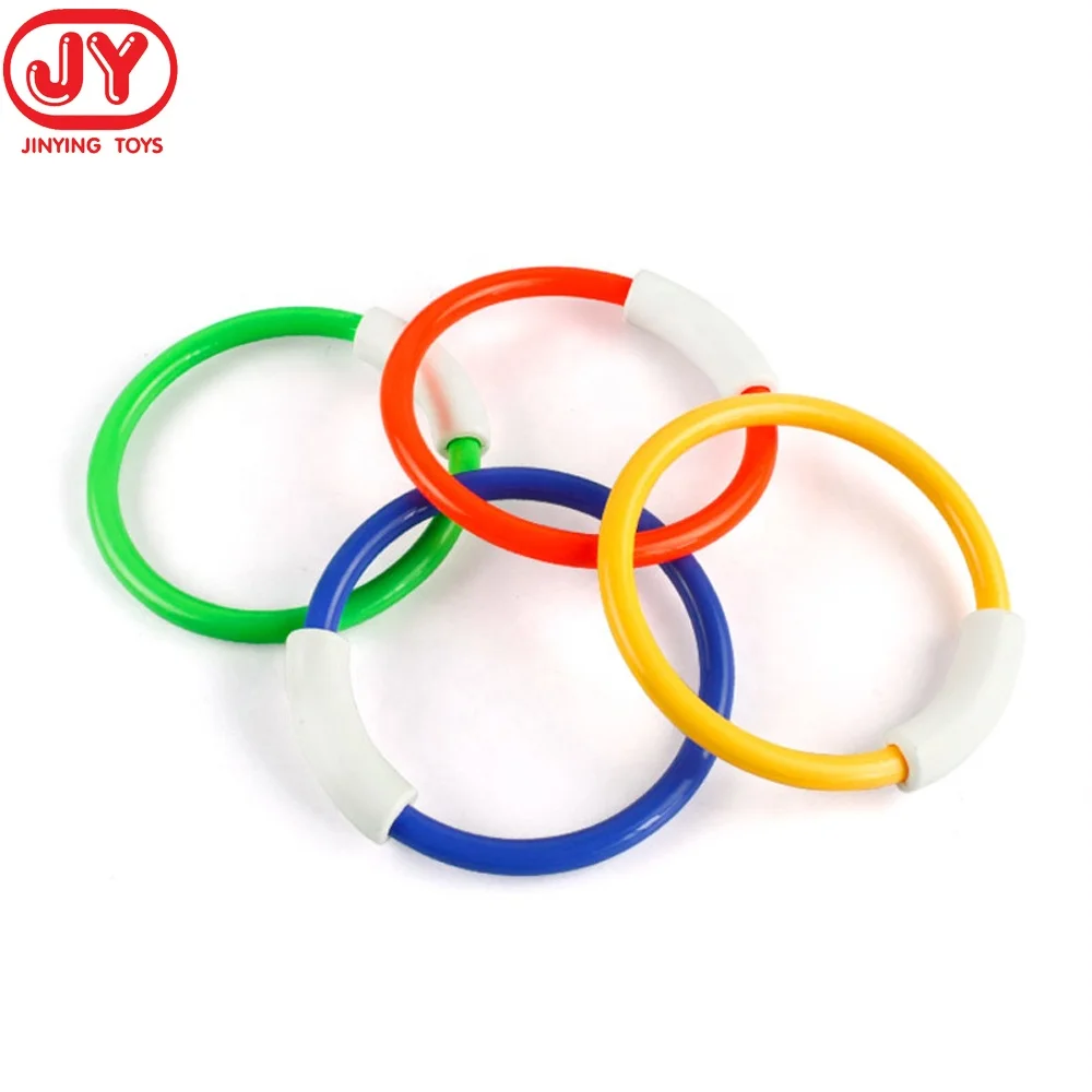 Summer Pool Diving Rings Underwater Swimming Toys For Kids Swimming And Diving Training Toys