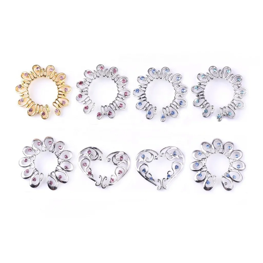 Nipple Ring Blue Dew New Stainless Steel Flower-Shaped Fake Nipple Ring Peacock Screen Nipple Ring Piercing Jewelry wholesale