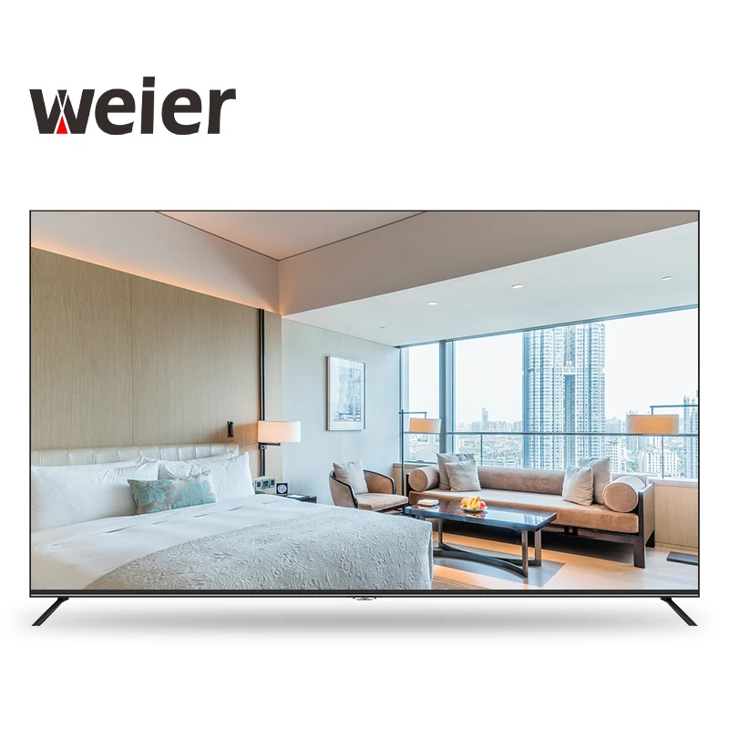 weier China manufacturer TV LED 32 Inch SKD/CKD smart television for hotel/home