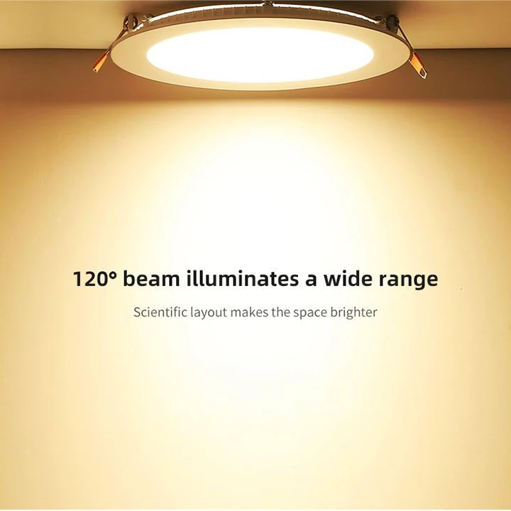 18w 24w Aluminum 3 Watt Led Cri>80 4000k Single Color 4400lm Large Panel 100-265v Day Light 5000k