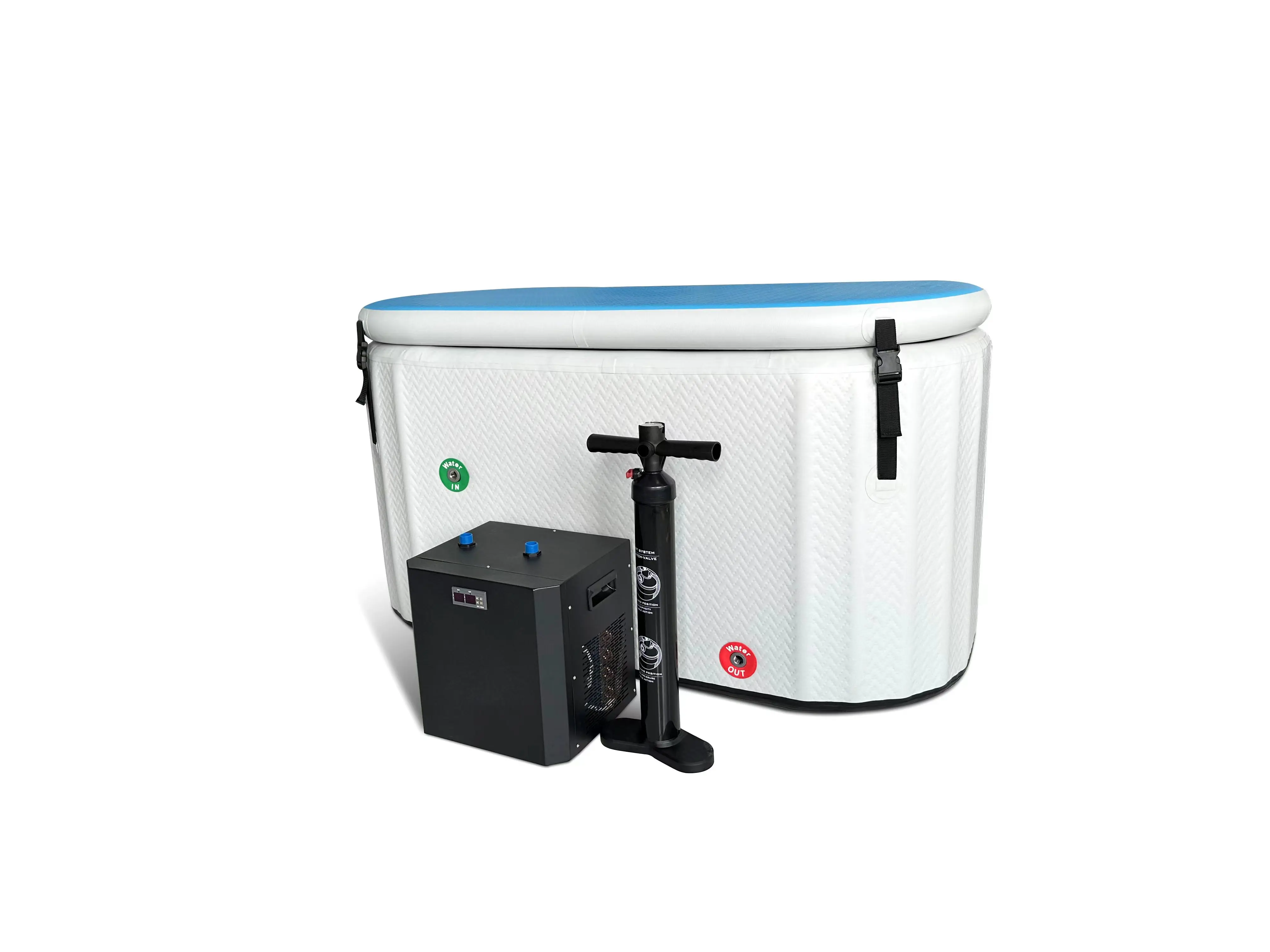2024 High Quality Portable Ice Bath Inflatable Bathtub Pool Large Capacity Inflatable Cold Plunge Tub