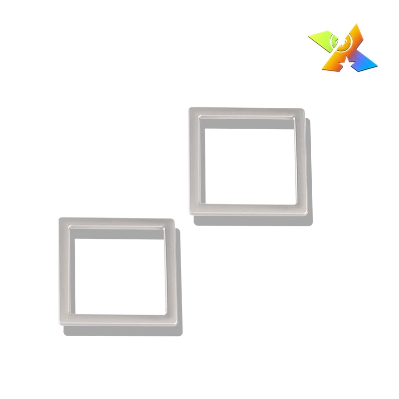 Customized gold decorative square buckles buckles for leather belt square pull square buckle belt