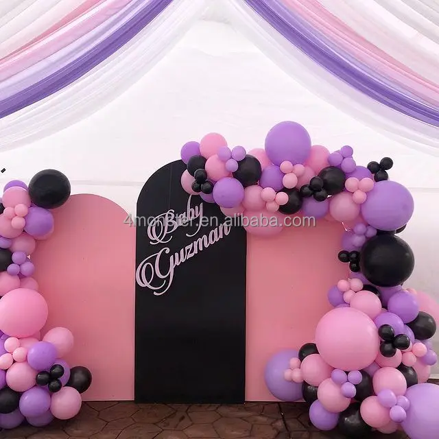 Event Wedding Backdrop Decoration custom background with logo for Party Wedding use
