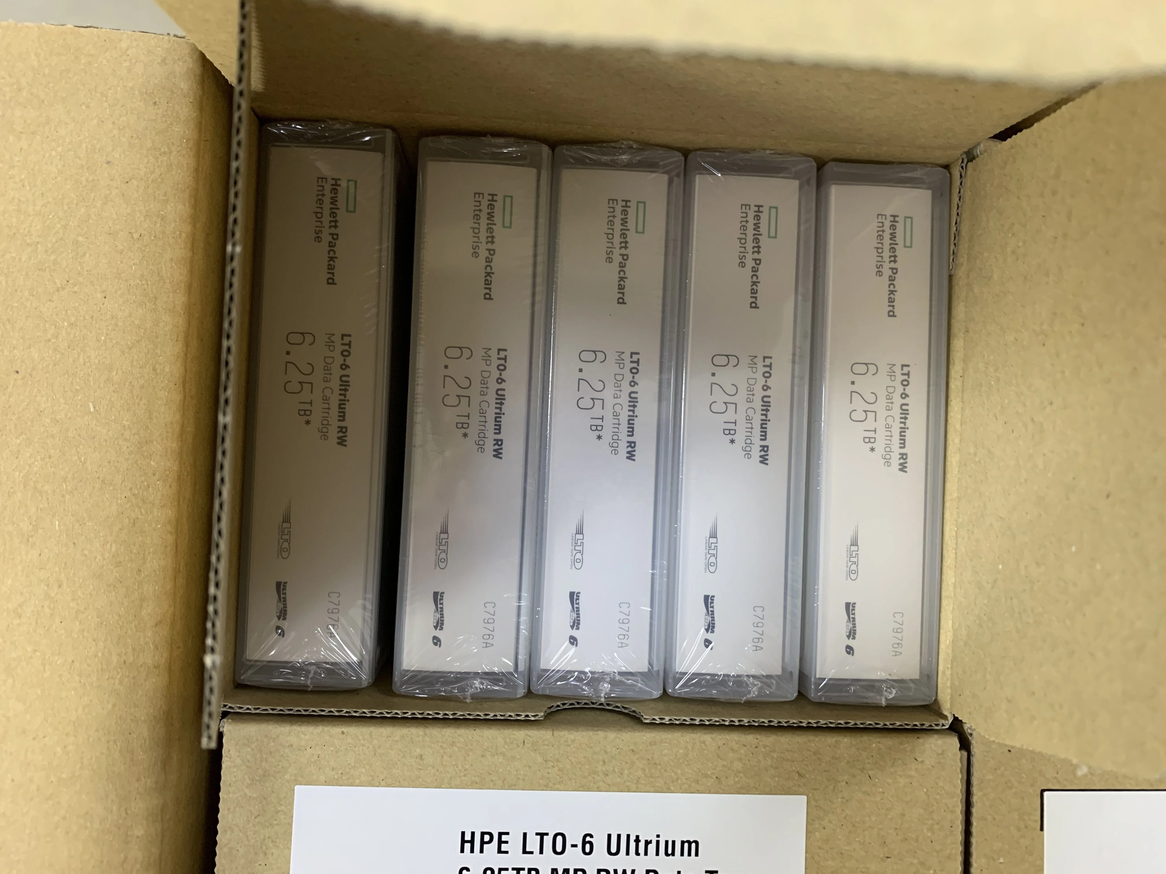  6 25 ТБ C7976A LTO6 T многократной записью данных