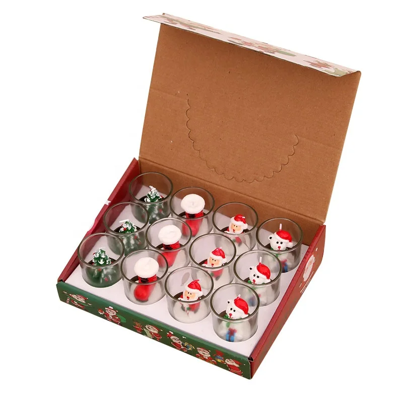 
2021 Hot new products quality original christmas decoration supplies set Christmas Candles 