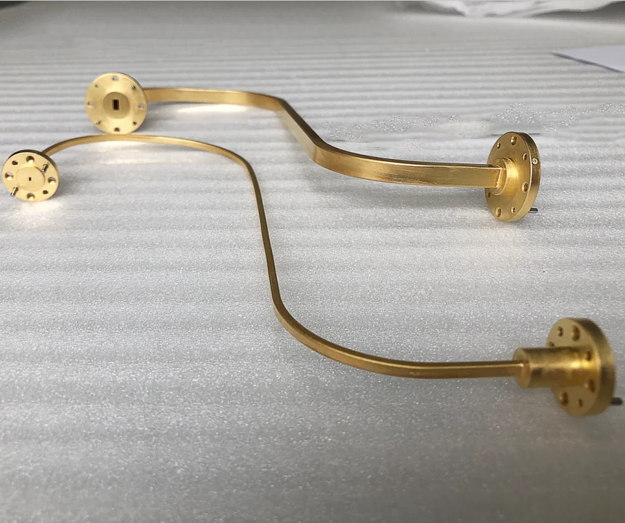 WR10 microwave bend waveguide