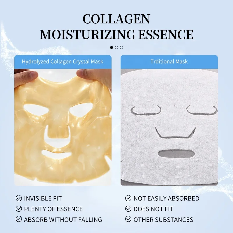 OEM Beauty SPA Face Whitening Firming Anti-aging Nourishing Organic Hyaluronic Face Moisturizing Skin Care Collagen Gel Facial