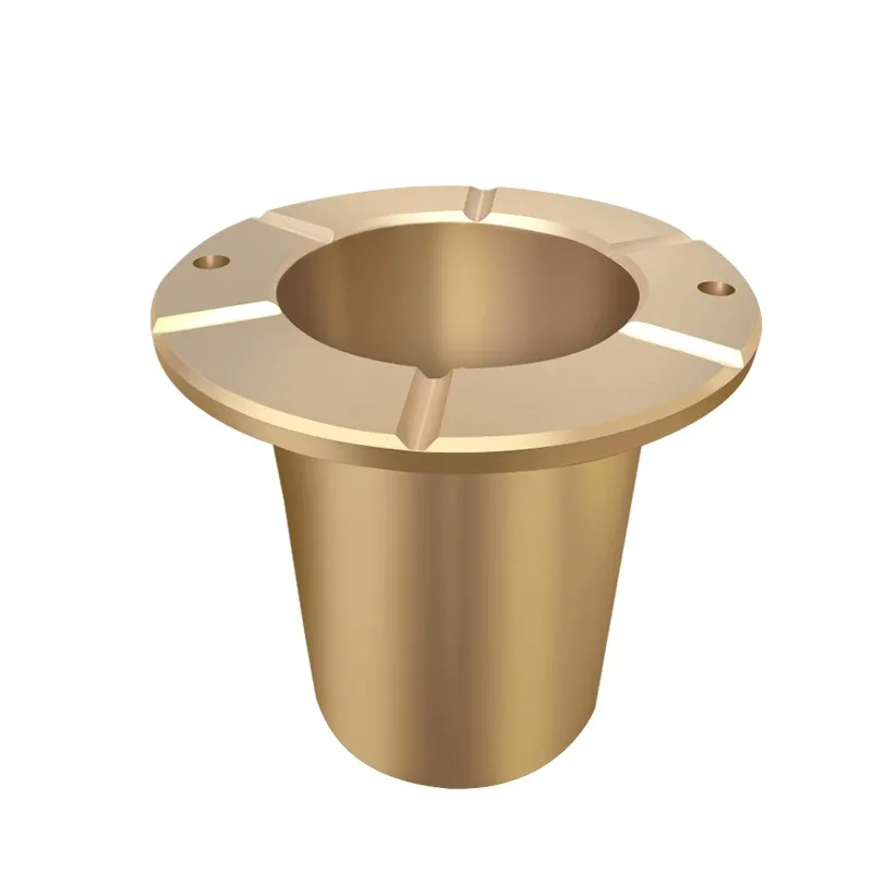 Custom processing metal bronze material spring driving shoes shaft bushing