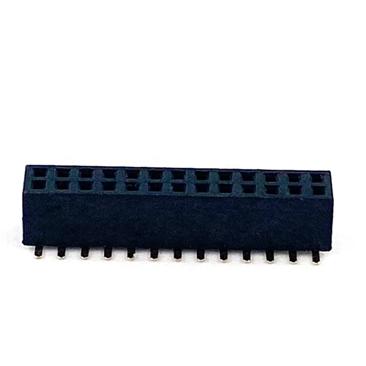 1.27mm Pitch Dual Row Female 2*40 Pin Socket SMD SMT Female Header Connector