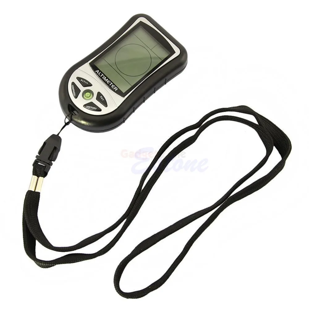 Электронный компас 8 в 1 с ЖК-дисплеем электронный высотомер барометр термометр календарь часы температура для туризма