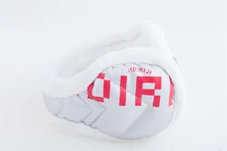 Winter foldable hair band earmuffs Lady warm windproof memory plush down-filled earmuffs