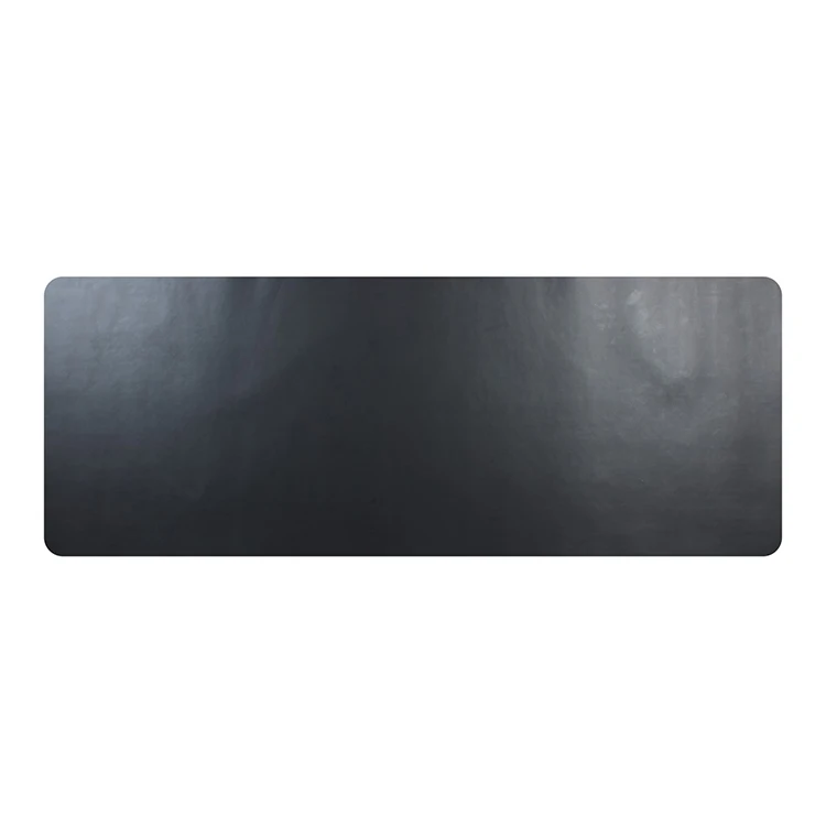 Custom Logo Eco Friendly Anti Slip Print Black Rubber Yoga Mat PU