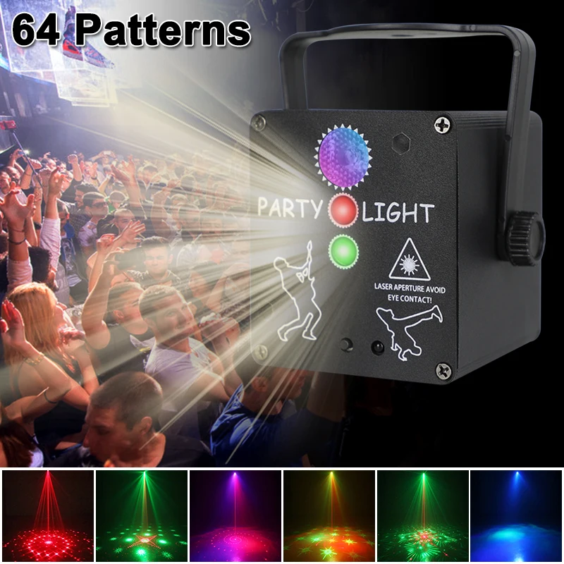 USB charger LED moon lamp mini projector 3hole dj strobe laser club light outdoor 6v smd modern high power smart home light room